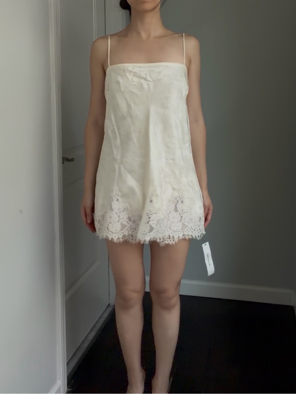 Reformation Carolina Silk Top